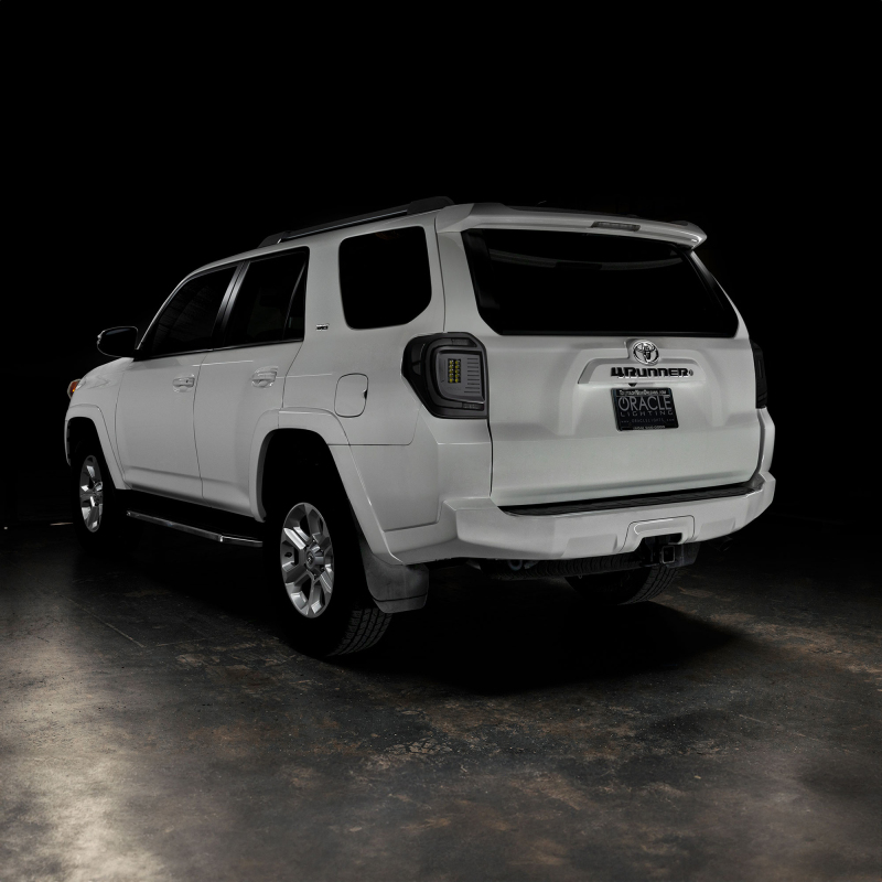 Toyota 4Runner LED Tail Lights - ORACLE Lighting - Black Series Lensless Flush Style - Black - `14-`23